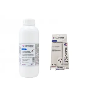 Solutii gandaci bucatarie Kothrine SC 7.5 1 L si Max force 5 gr