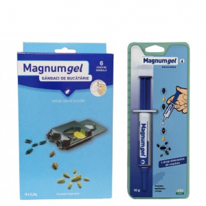 Insecticid gandac Gel Magnum 10 gr + 6 x capcane