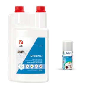 Insecticid capuse, gandaci Draker 1 L și Solfac 150 ml