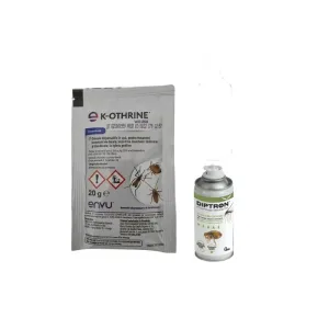 Set insecticide profesionale K-othrine 20 gr si Diptron 150 ml